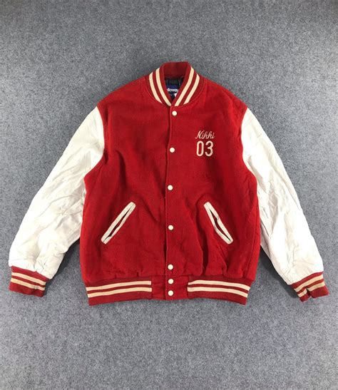 Vintage Halloway Letterman Varsity Jacket Large Size Vintage Etsy