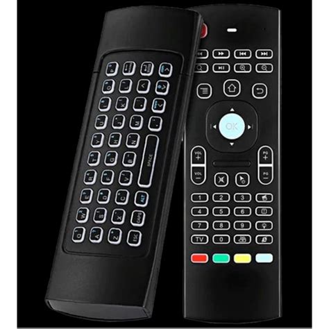 Controle Mini Teclado Air Mouse Wireless Sem Fio Tv 24 Ghz Shopee Brasil