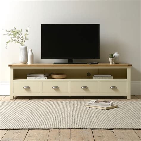 Sussex Cotswold Cream Extra Large Tv Stand Up To 80 The Cotswold