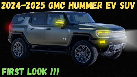 Gmc Hummer Ev Suv First Look Release And Date Youtube