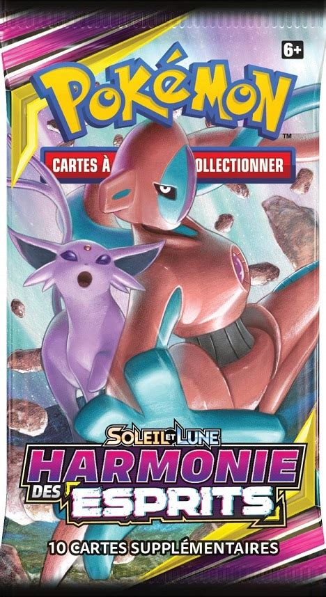 Booster Pokemon Soleil Et Lune Harmonie Des Esprits De Cartes