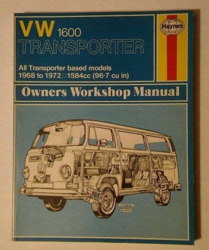 Purchase Haynes Vw Transporter Owners Workshop Manual In Oakland