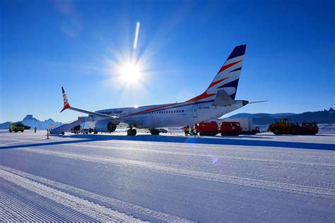 Un Boeing 737 Max Aterrizó Por Primera Vez En La Antártica