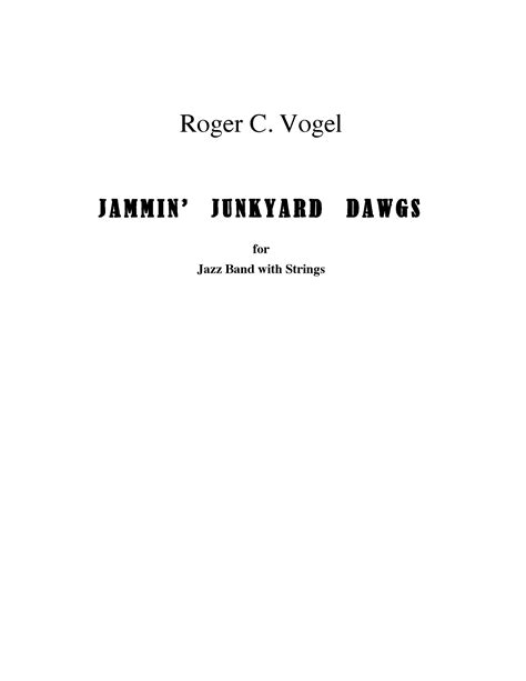 Jammin' Junkyard Dawgs – American Composers Alliance
