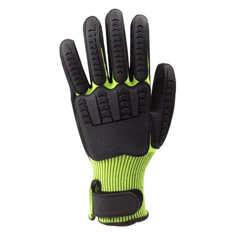 Sonice Manufacturer Hppe Cut Resistant Tpr Industrial Gloves Sandy