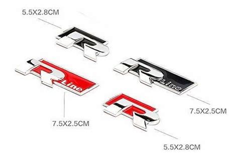 Emblema Logo Goodream R Line Emblem D Metal Chrome Sticker Cuotas