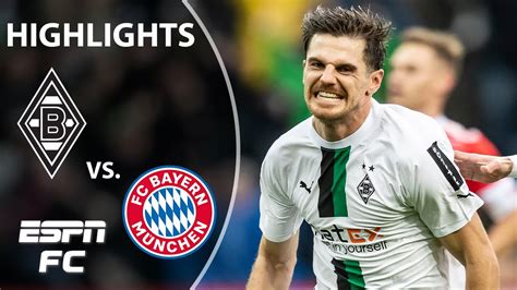 Borussia Monchengladbach Vs Bayern Munich Bundesliga Highlights