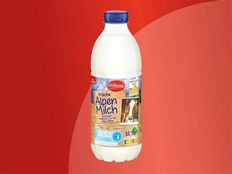 Milbona Frische Alpenmilch Von Lidl Ansehen