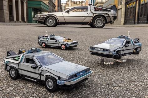 LEGO Releases Nostalgic ‘Back to the Future’ Set of All Three DeLoreans ...