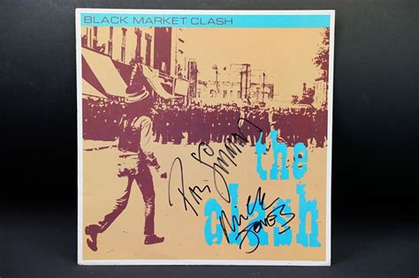 Vinyl And Autographs The Clash Black Market Clash Original Us 1980