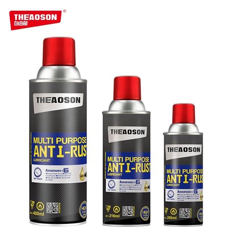 Theaoson 200ml 216ml 400ml Aerosol Spray Multi Purpose Anti Rust