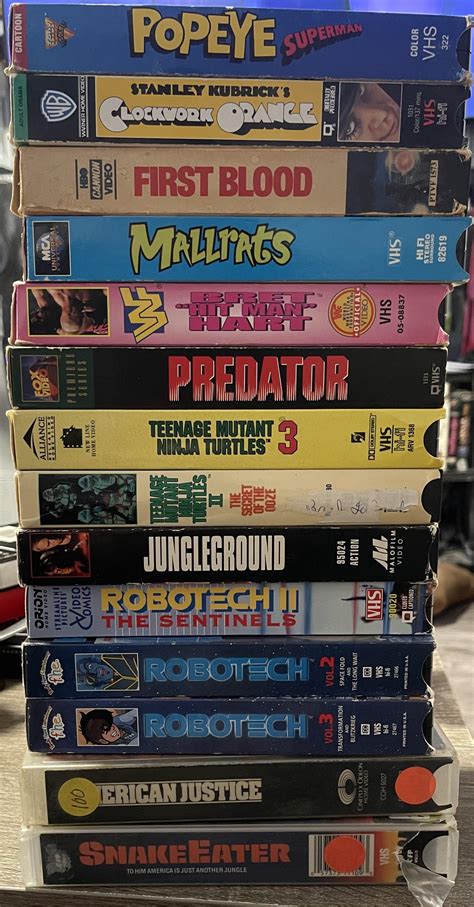 Flea Market Haul R VHS