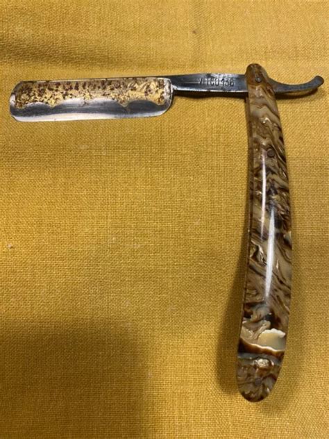 Coupe Choux Ancien Solingen Rasoir Straight Razor Vintage Vitco Eur