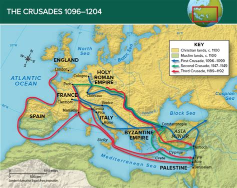 Crusades Map