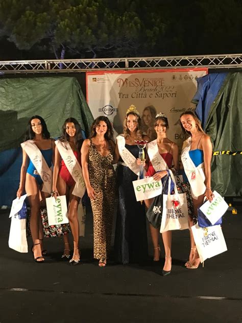 Musile Jelena Tufonic Ha Vinto La Tappa Del Concorso Miss Venice