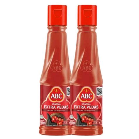 Jual Saus Sambal ABC Extra Pedas 135 Ml X 48 Botol 1 Dus Karton Di