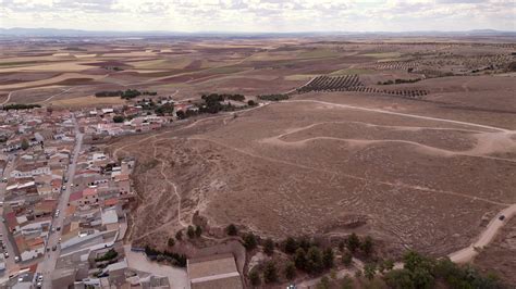 Aerial view of Castilla La Mancha region in Spain 23796594 Stock Video at Vecteezy