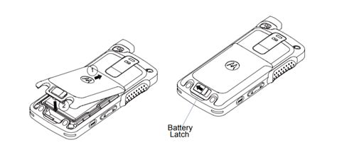 Motorola Pmln A Sl Series Replacement Battery Cover For Bt