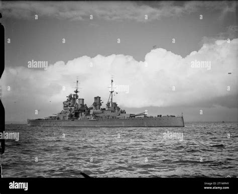 The Royal Navy During The Second World War Hms Prince Of Wales Underway