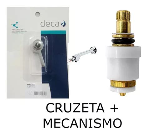 Reparo Torneira Deca Cruzeta E Mecanismo Originais Mercadolivre