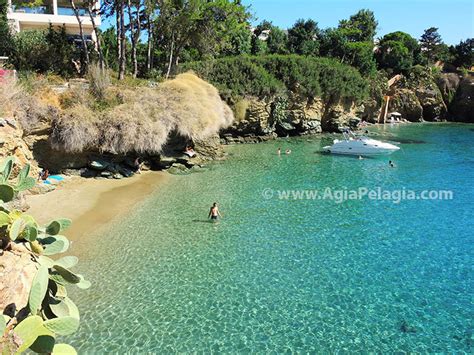 Fylakes: Beach of Fylakes in Agia Pelagia