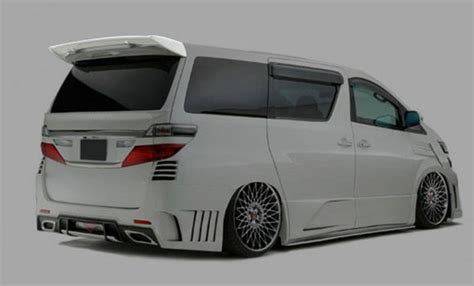 Epr Int Alphard Vellfire Series Ah Ss Style Rear Spoiler