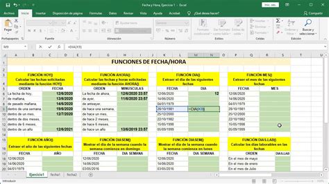 Para Que Sirve La Hora En Excel