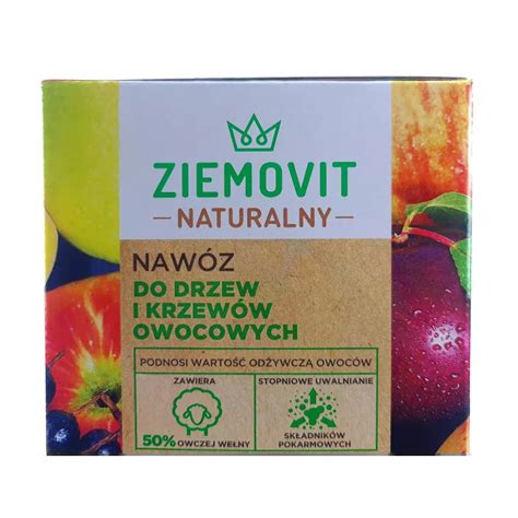 Ziemovit Kg Naw Z Naturalny Drzewa Krzewy Owocowe Zawi Zywanie Owoc W