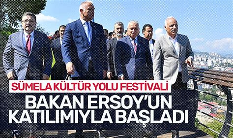 Kültür ve Turizm Bakanı Ersoy Sümela Kültür Yolu Festivali