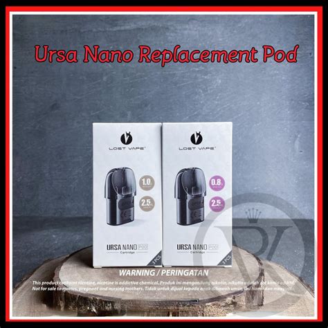 Lost Vape Ursa Nano Empty Pod Ml Best Online Shop Uae