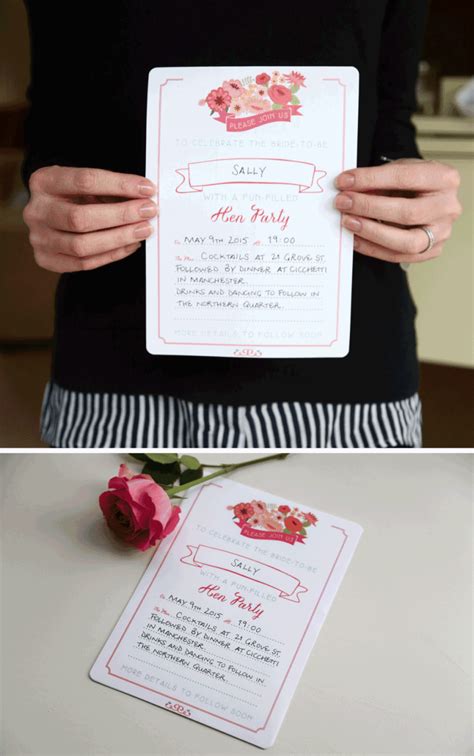 Hen Party Invites | FREE Printable Hen Party Invitations | HenBox ...