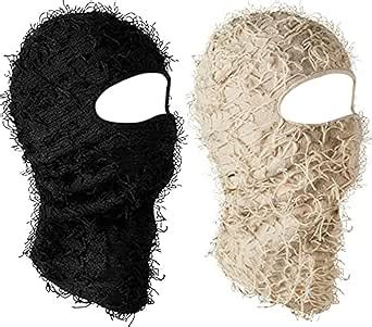 Amazon Lifeaider Pack Distressed Balaclava Ski Mask Full Face