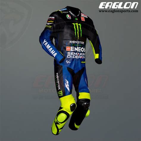 Shop Yamaha Motogp Leather Race Valentino Rossi Suit