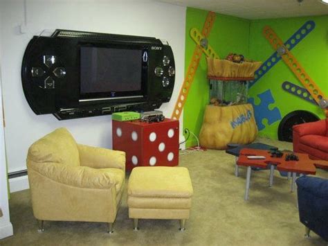 21 Truly Awesome Video Game Room Ideas - U me and the kids