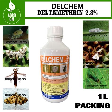 DELCHEM DELTAMET 1L Decis Deltamethrin Racun Serangga Koya Ulat Ratus