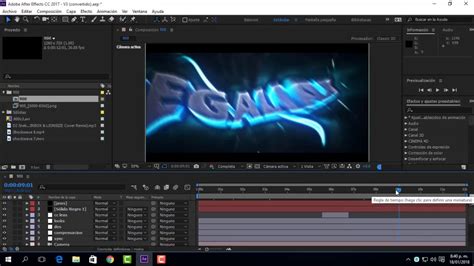 Cómo editar una Intro Template Con Cinema 4D After Effects y Sony