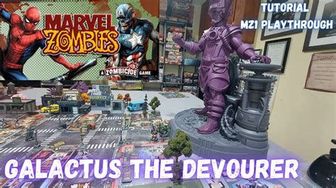 Cmon Games Marvel Zombies Zombicide Galactus The Devourer Tutorial Mz1