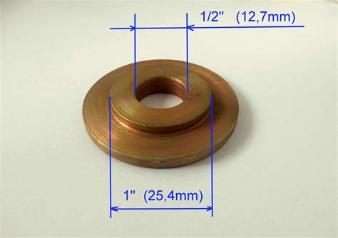 Od3 110 X Id 58 Bench Grinder Arbor Washer Flange For Grinding