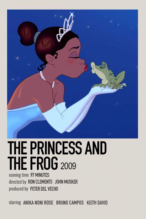 The Princess And The Frog By Jessi Film Posters Vintage Movie Poster