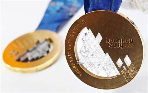 2014 olympic gold medals contain meteorite