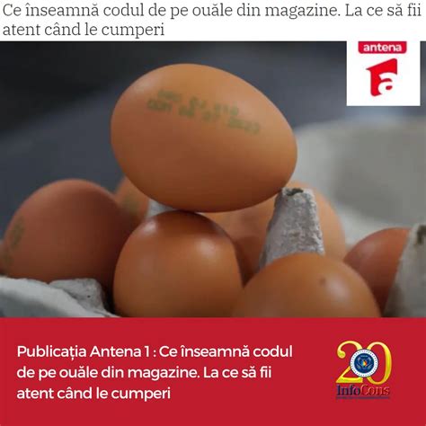 Publica Ia Antena Ce Nseamn Codul De Pe Ou Le Din Magazine La Ce