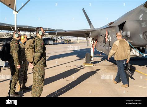 Polish Air Force Lt Col Pawal Muzyczuk Logistics Officer And PAF Lt