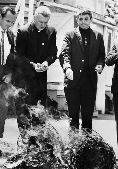 Phillip And Daniel Berrigan Activist Priests Who Were Involved In