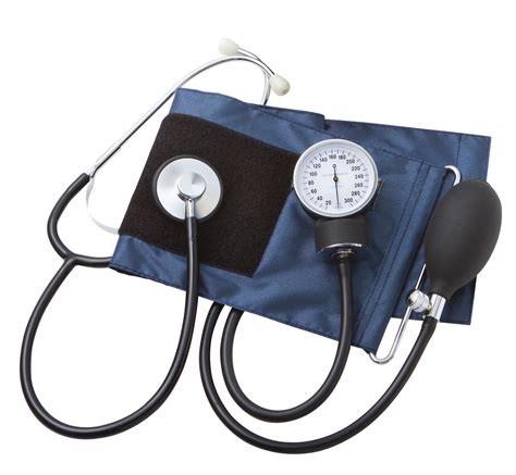 KIT Blood Pressure Monitor Manual Stethoscope + Sphygmomanometer Nurse ...