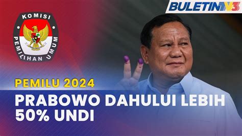 PEMILU 2024 Prabowo Dahului Kiraan Pantas Atasi Anies Ganjar YouTube