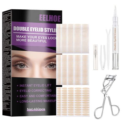 Eyelid Tape Self Adhesive For Hooded Eyes Instant Eye Tape For Eyelid