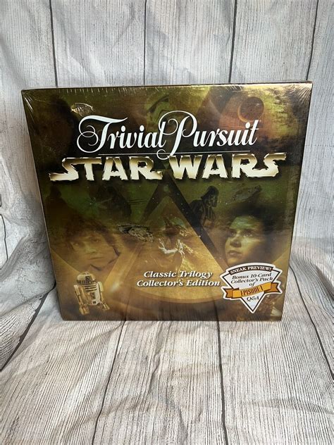 Star Wars Classic Trilogy Collector S Edition Trivial Pursuit New