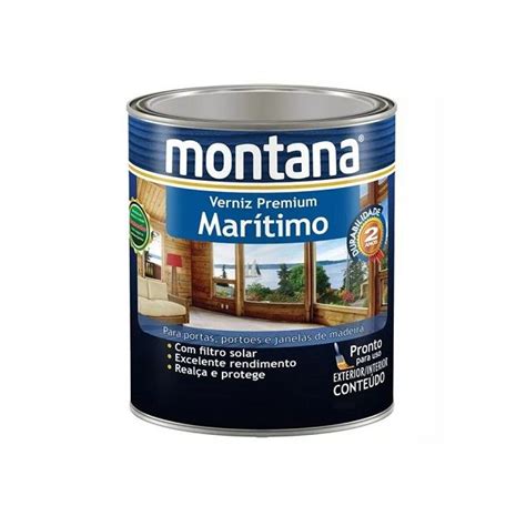 Verniz Brilhante Incolor L Maritimo Montana Construtintas