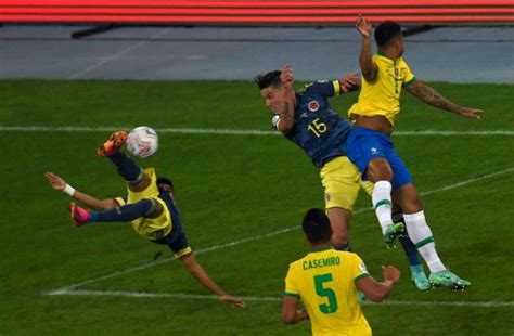 Colombia's Luis Diaz Scores Goal Of Copa America On Banger Bike Kick