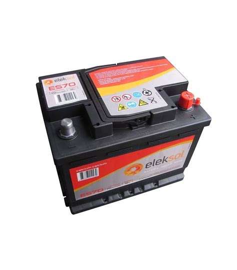 Batería solar ELEKSOL ES70 Sin mantenimiento 12V 70Ah C100